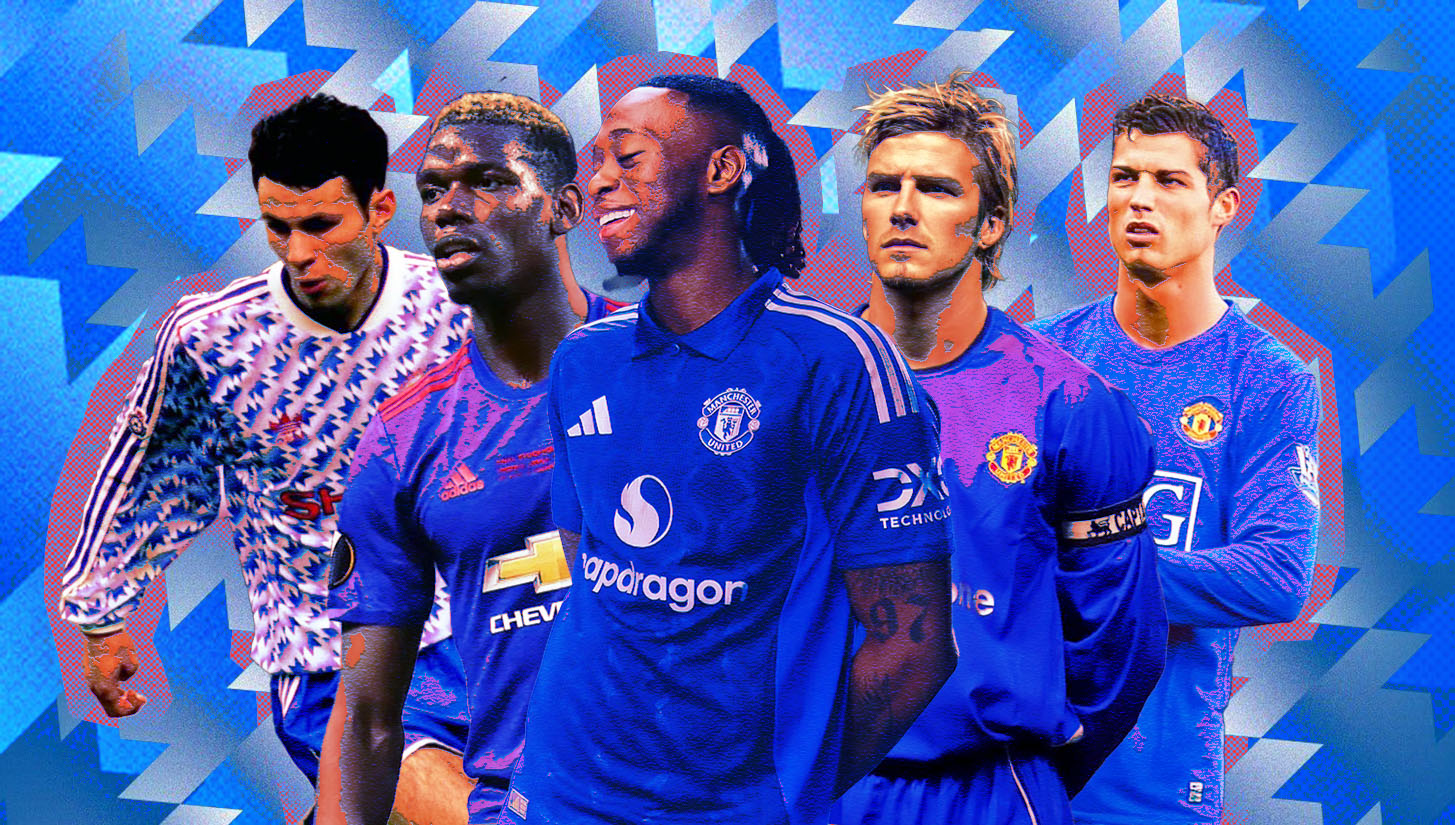 manchester united blue kits