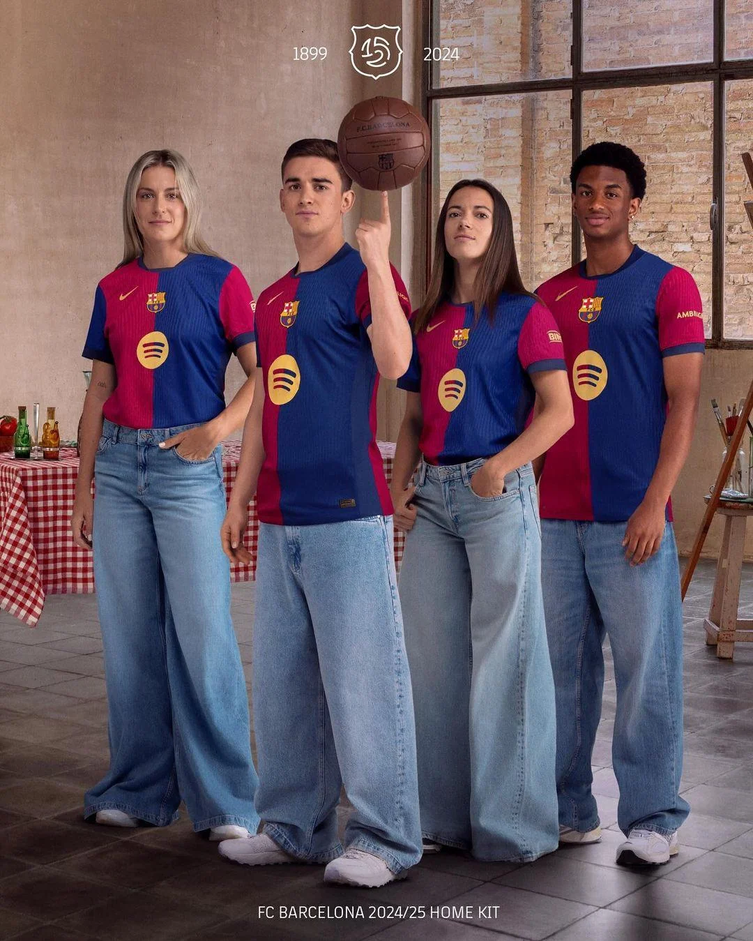 fc barcelona home kit