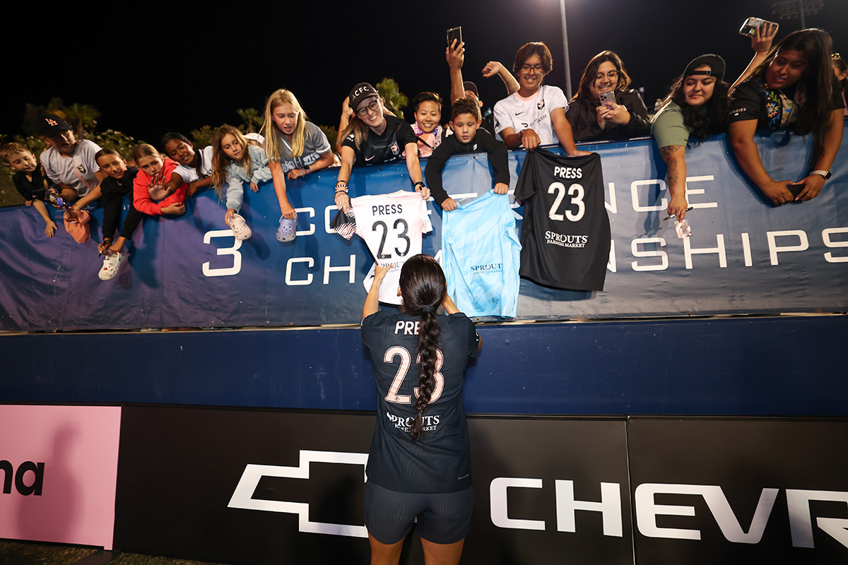 christen press angel city fc