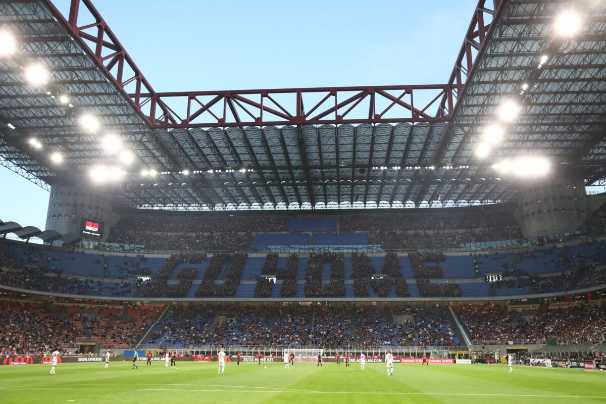 ac milan fan protest