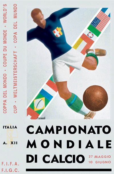 1934 world cup poster